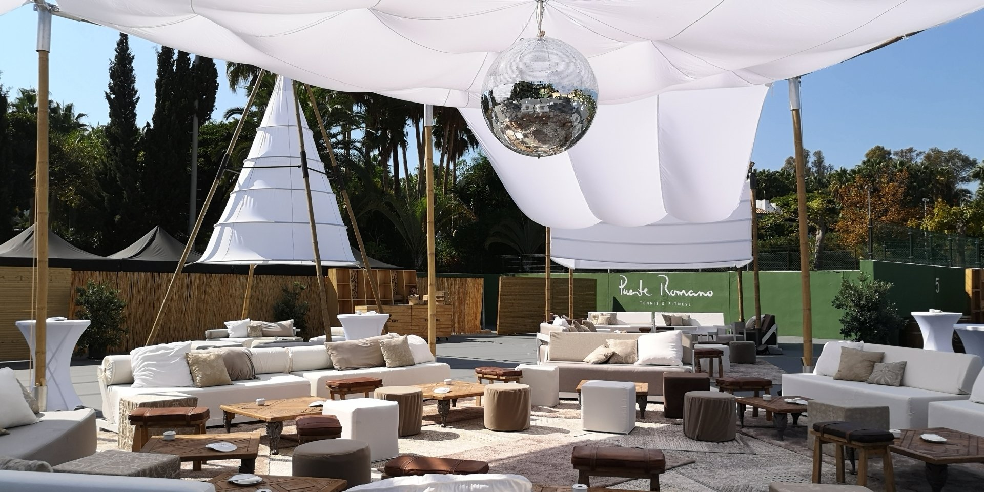 alquiler de tipis para eventos