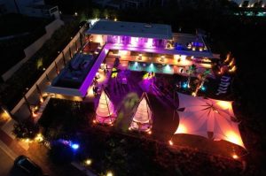 iluminacion para eventos al aire libre